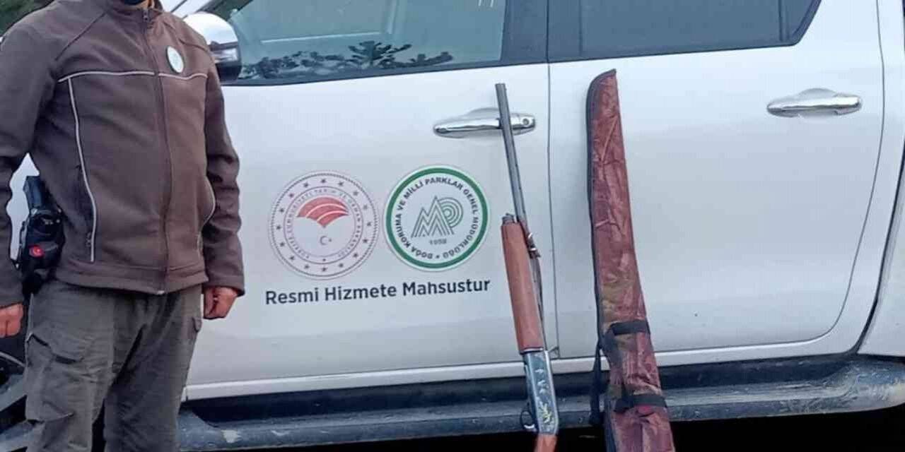 Kaçak avlanan 2 kişiye 10 bin 294 lira para cezası kesildi