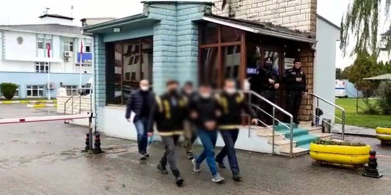 Akü hırsızı yakalandı