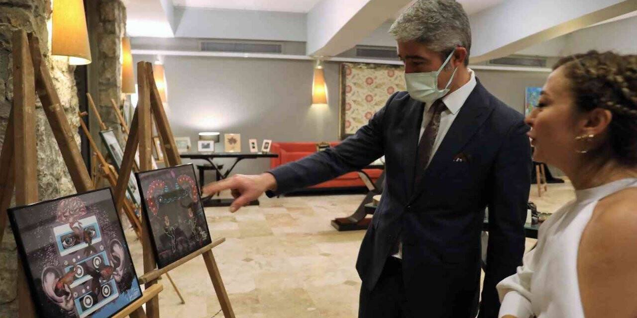 Marmaris “Aferim Kızıma” sergisi açıldı