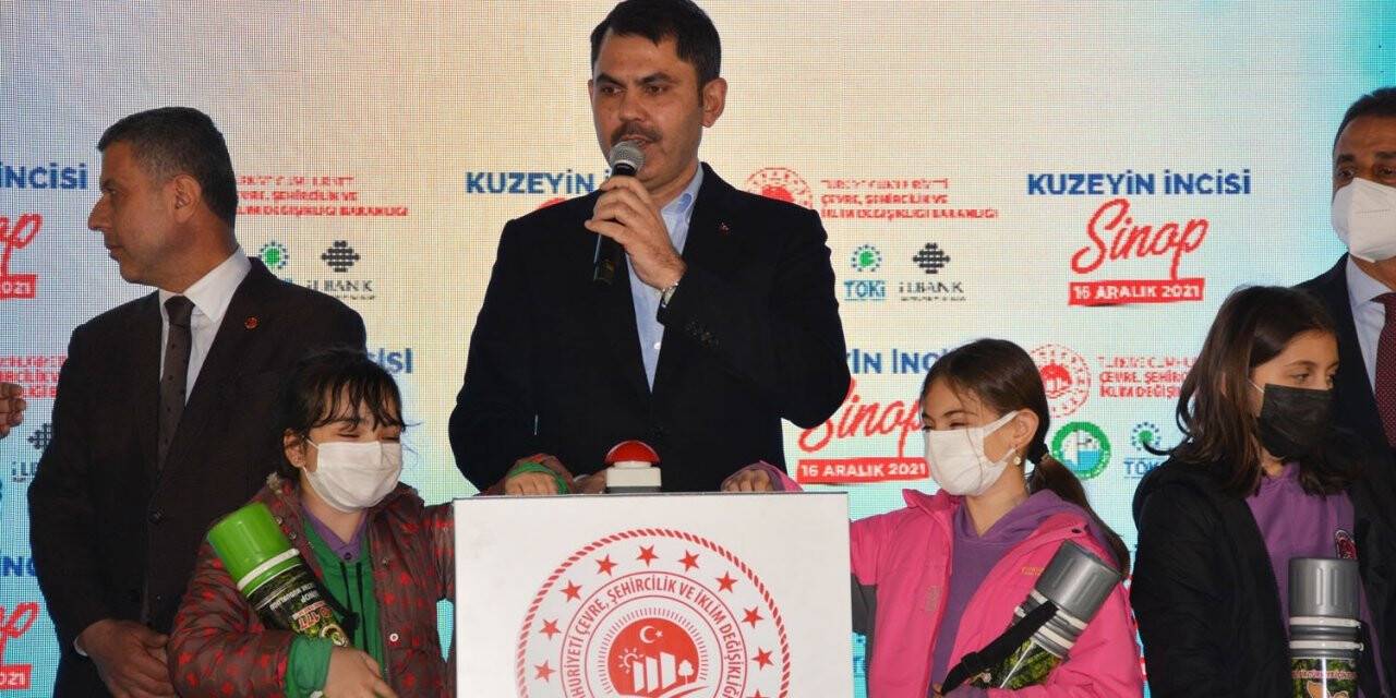 Bakan Kurum: “Son 20 yılda Sinop’a 21 milyar lirayı aşkın yatırım yaptık”