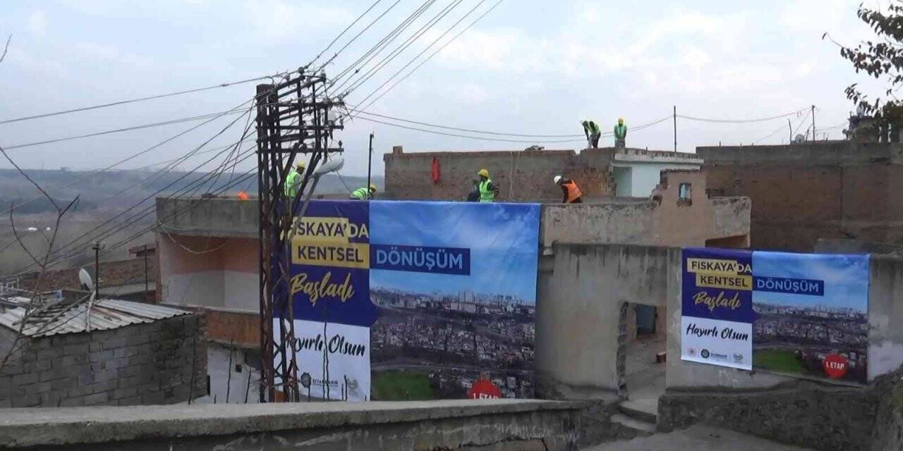 Fiskaya’da kentsel dönüşüm başladı