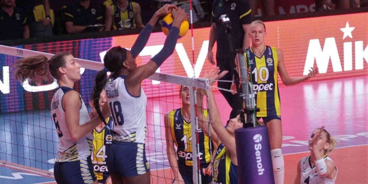 FIVB Kadınlar Dünya Kulüpler Şampiyonası: Dentil Praia: 1 - Fenerbahçe Opet: 3