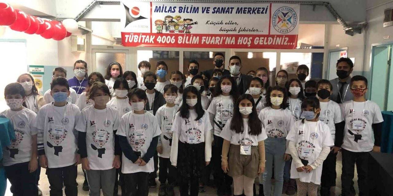 Milas’ta ‘TÜBİTAK 4006 Bilim Fuarı’ açıldı