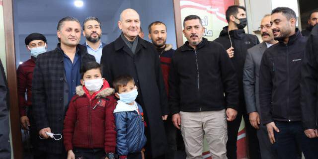 Bakan Soylu'dan Suriye'nin kuzeyine ziyaret