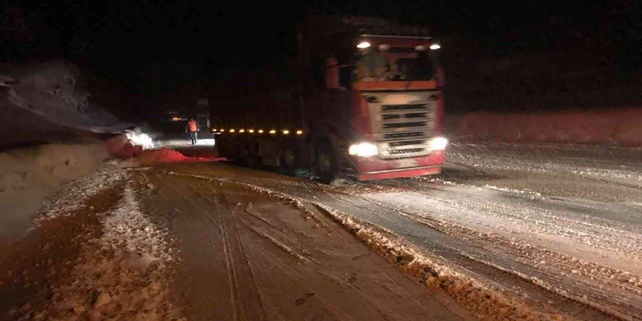 Konya-Antalya  karayolunda son durum
