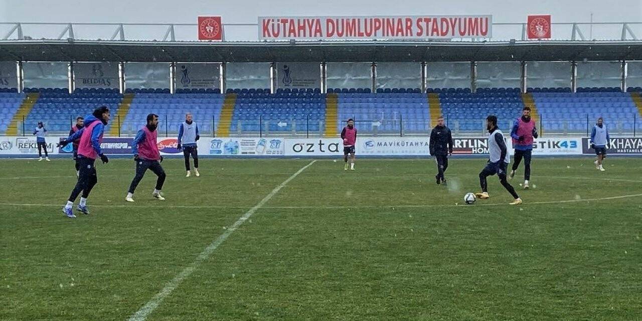 Belediye Kütahyaspor Erbaa maçına hazır