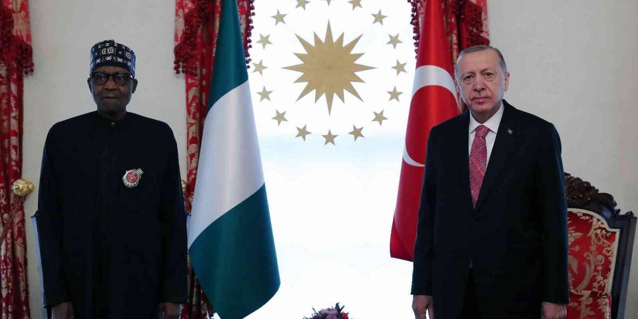 Cumhurbaşkanı Erdoğan, Nijerya Cumhurbaşkanı Buhari ile bir araya geldi