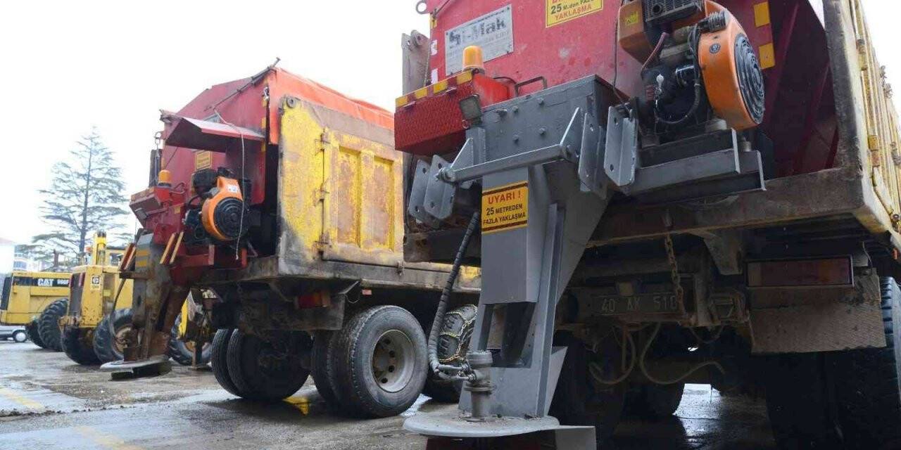 Kırşehir Belediyesi kış hazırlıklarını tamamladı