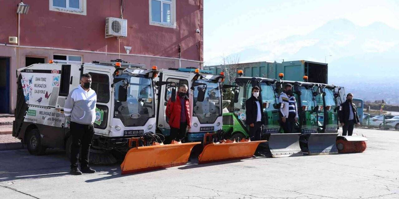 Melikgazi Belediyesi kışa hazır
