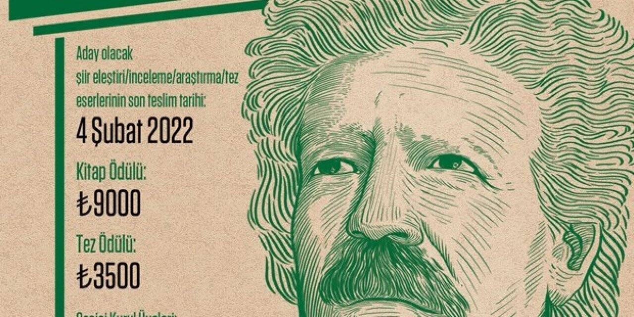 Türk şiirine katkı sunan yarışmaya başvurular başlıyor