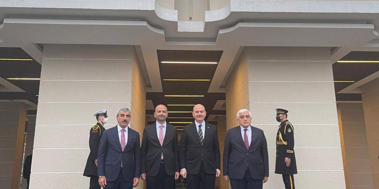 Kilis heyeti bakanlarla bir araya geldi