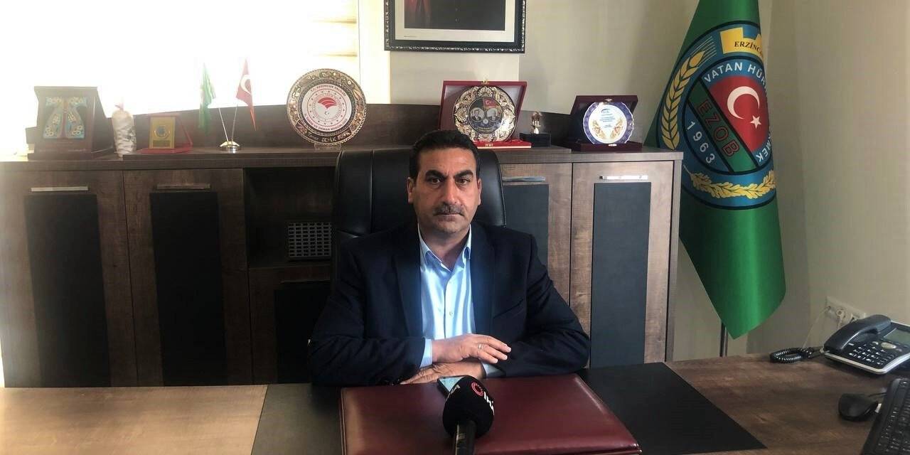 Erzincan Ziraat Odası Başkanı Geyik: ”Açıklanan kuraklık destek ödemeleri üreticiyi memnun etmemiştir”