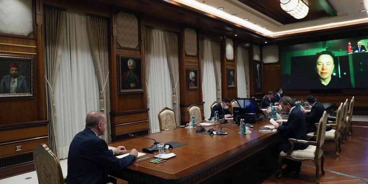 Cumhurbaşkanı Erdoğan, Elon Musk ile görüştü