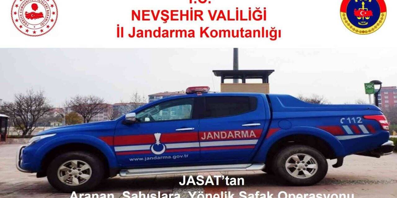 Nevşehir’de aranan şahıslar yakalandı