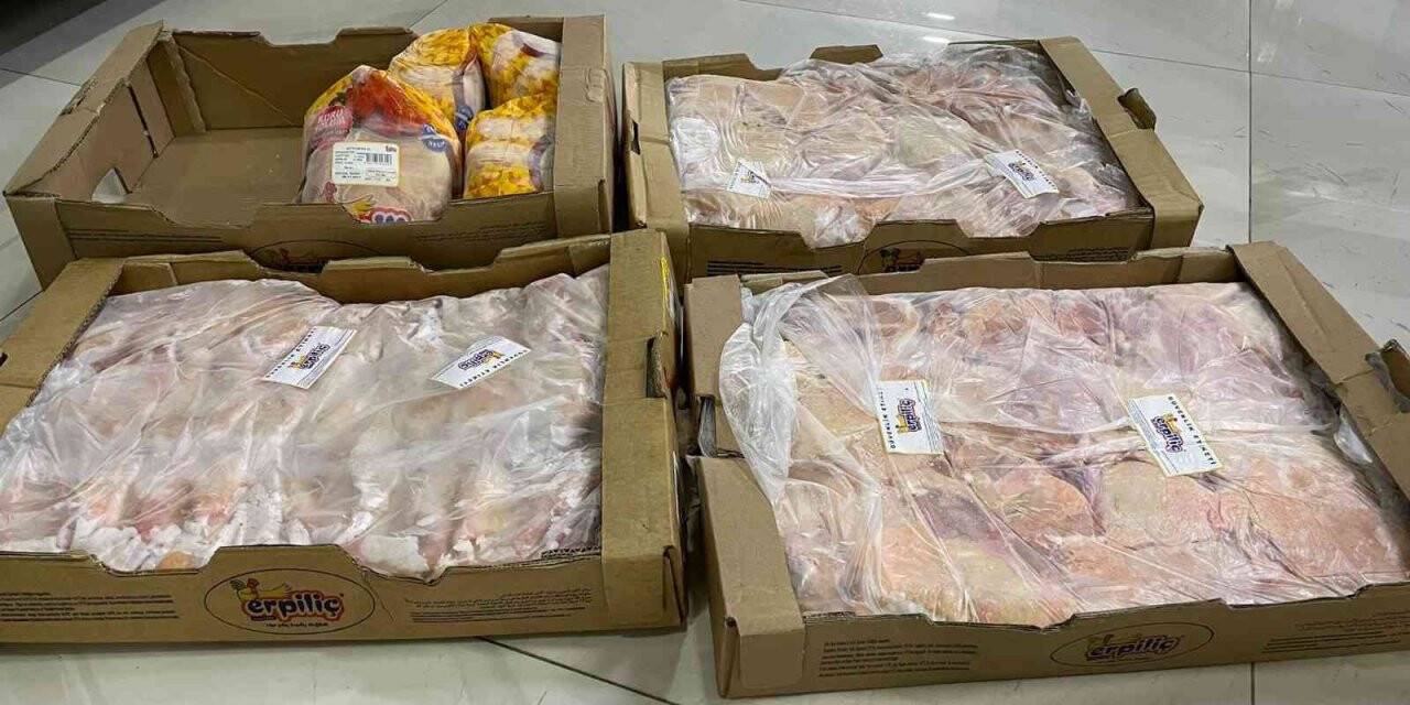 Diyarbakır’da tarihi geçmiş 450 kilo et imha edildi