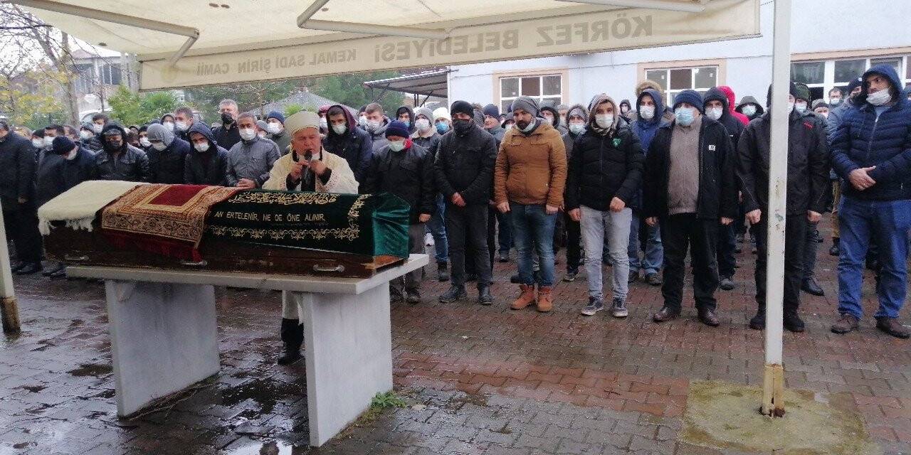 Önce cinayet işleyip, sonra yaşamına son veren temizlik işçisi defnedildi