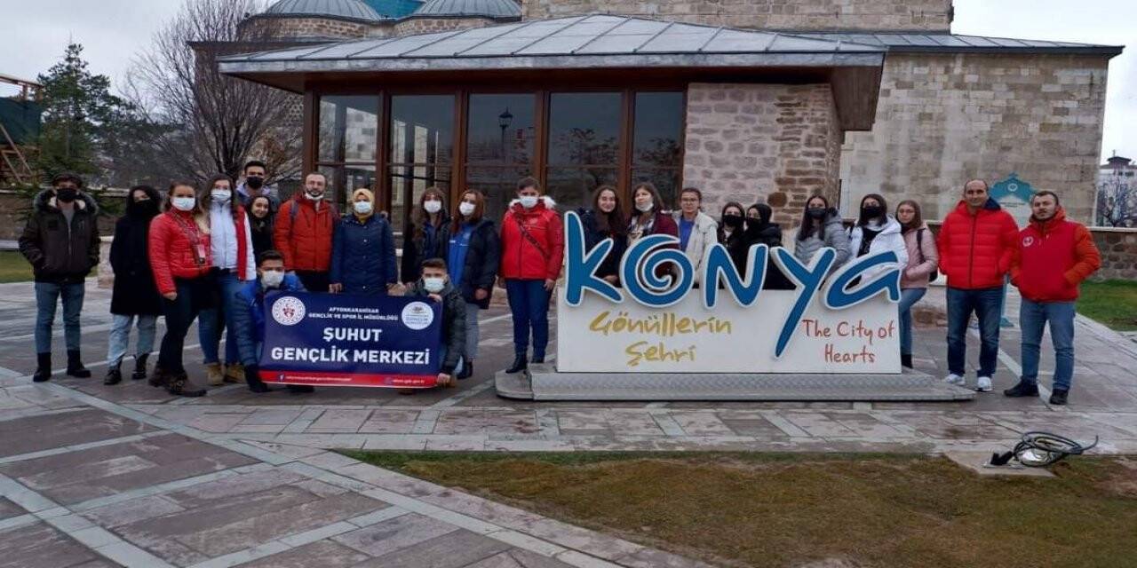 Şuhutlu öğrenciler Konya’yı gezdi