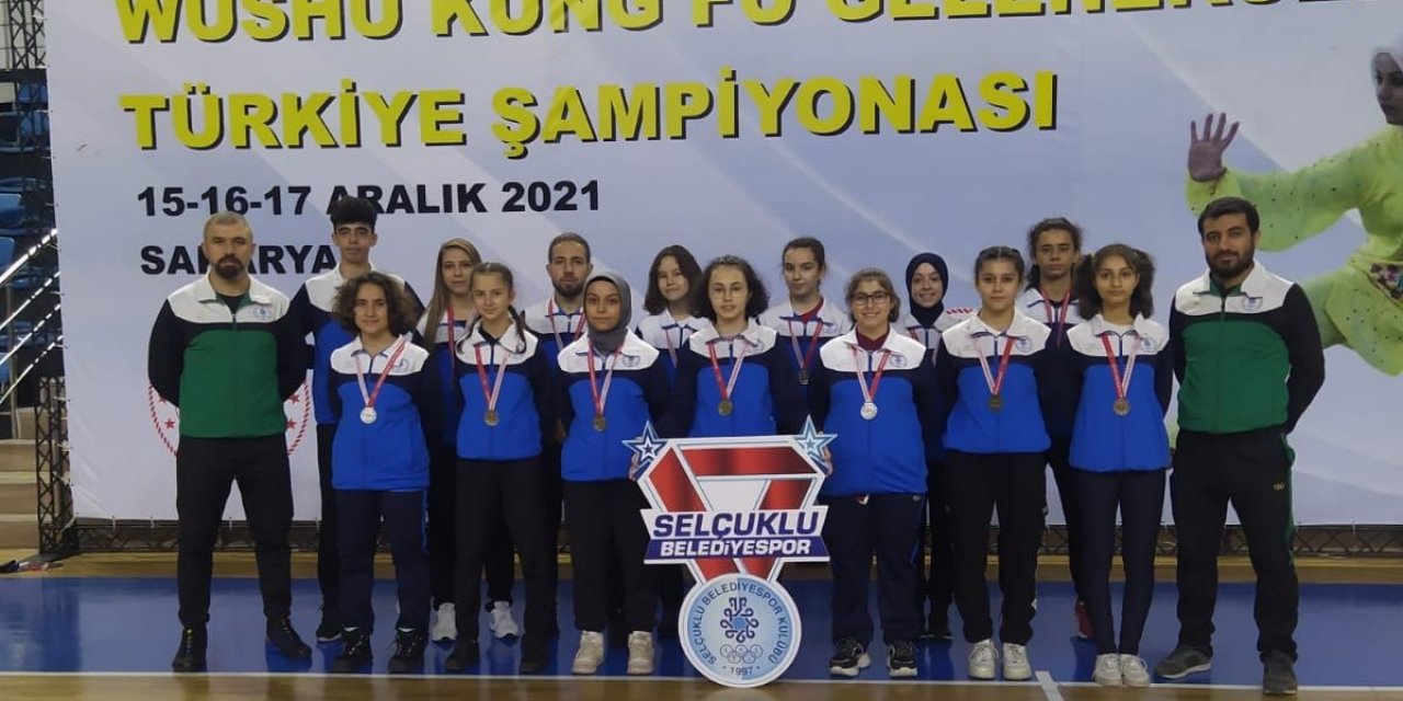 Geleneksel Wushu Kung Fu Türkiye Şampiyonasına Konya damgası