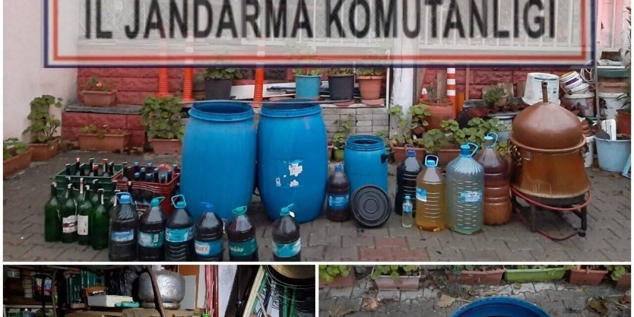 Tekirdağ’da 360 litre sahte içki ele geçirildi