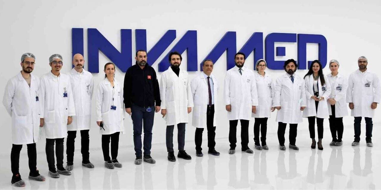 TKDCD Başkanı Bozkurt’tan INVAMED-RD Global Üretim Kampüsü’ne ziyaret