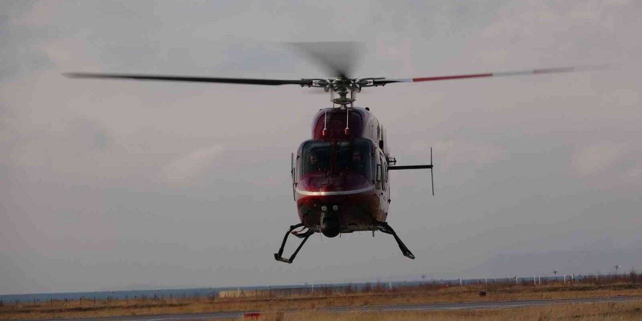 Emniyet kemeri takmayan sürücüler helikopter kamerasına yakalandı