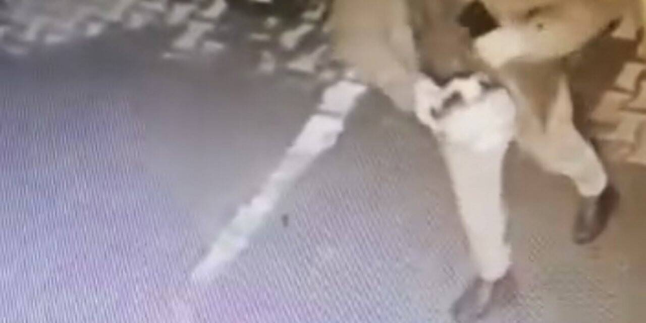 ’Telefonla konuşuyormuş’ gibi yaptı, tüp çalıp kayıplara karıştı
