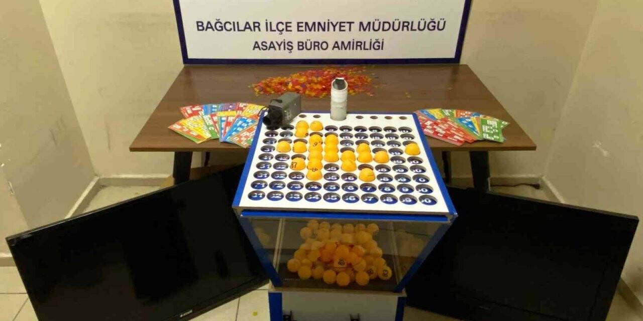 Bağcılar’da kumar oynanan iş yeri mühürlendi, 50 bin 768 TL para cezası kesildi