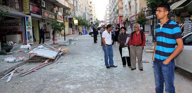 Mersin'de patlama: Ortalık savaş alanına döndü VİDEO-FOTOGALERİ