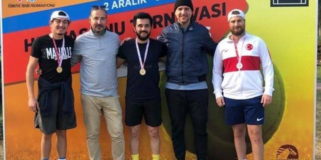 NEVÜ Büyük Erkekler A Kategorisi tenis müsabakalarında birinci oldu