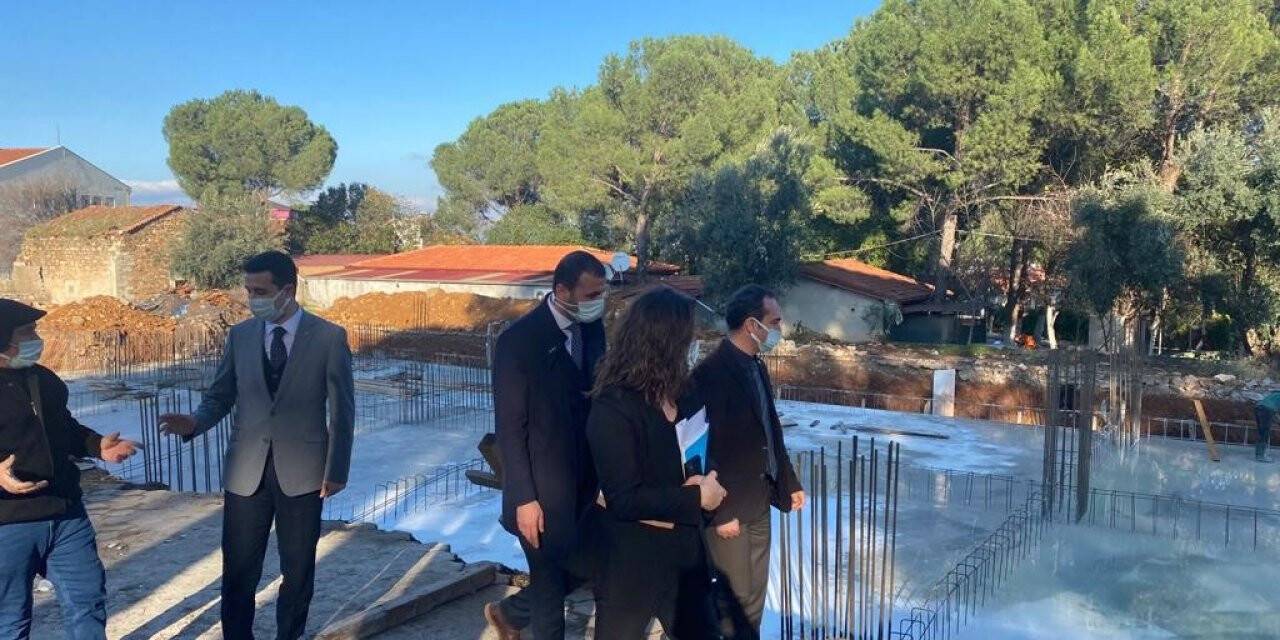 İl Sağlık Müdürü Açıkgöz, Karacasu’da incelemelerde bulundu