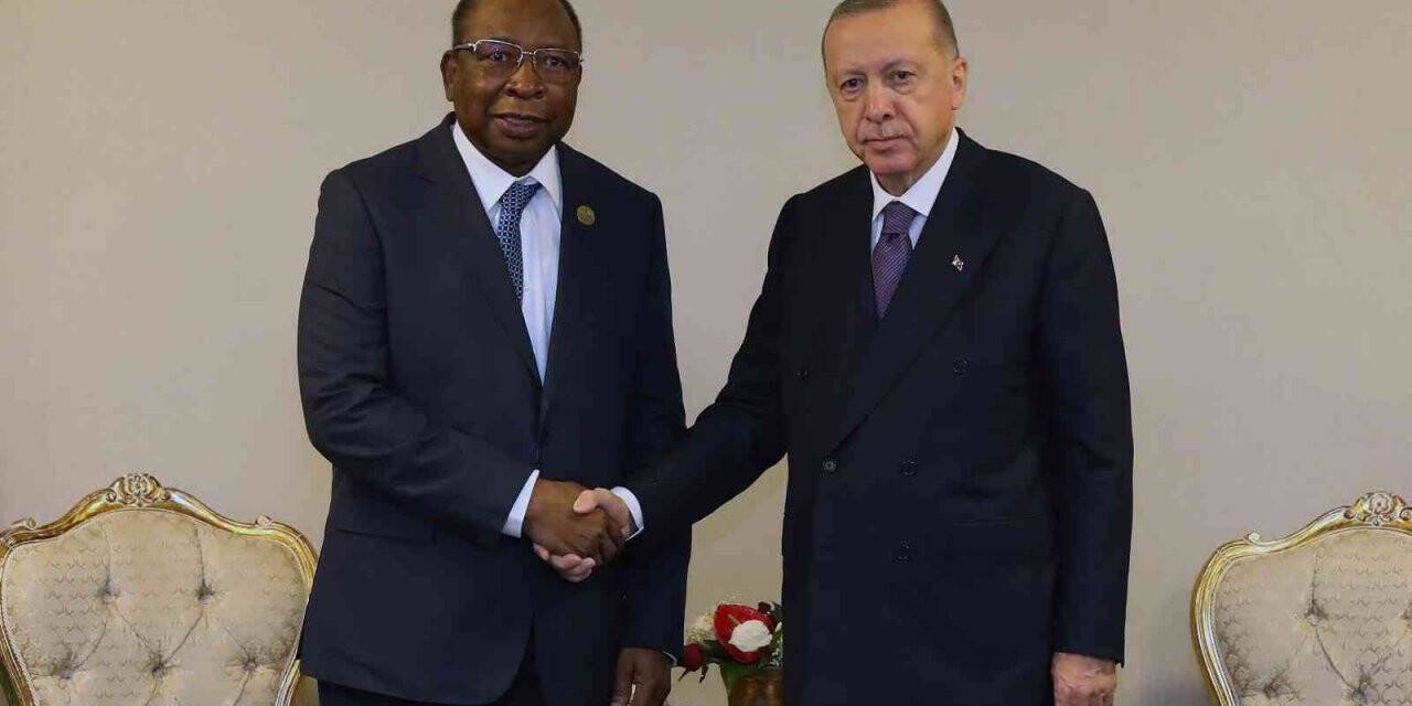 Cumhurbaşkanı Erdoğan, Nijer Başbakanı ve Hükümet Başkanı Ouhoumoudou Mahamadou ile görüştü
