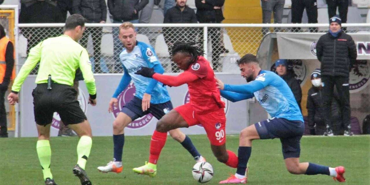 Spor Toto 1. Lig: Ankara Keçiörengücü: 3 - BB Erzurumspor: 3