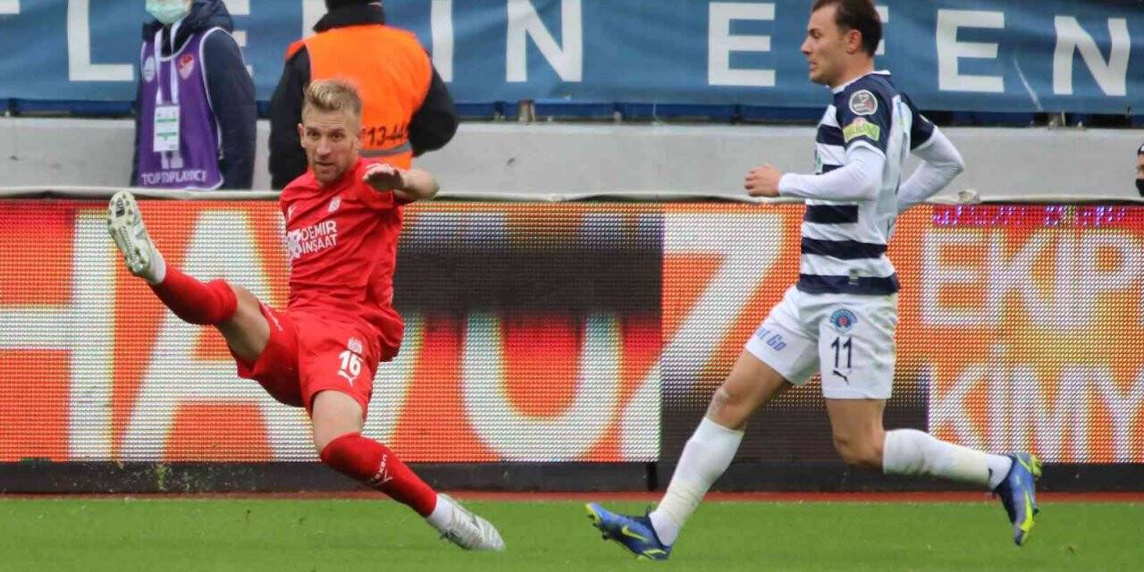 Sivasspor’da Pedro Henrique cezalı duruma düştü