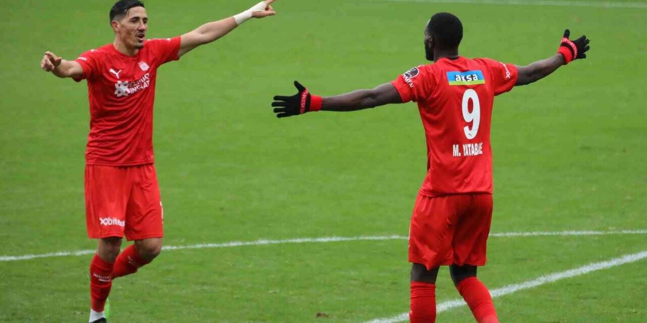 Sivasspor’da Yatabare gol sayısını 7’ye yükseltti