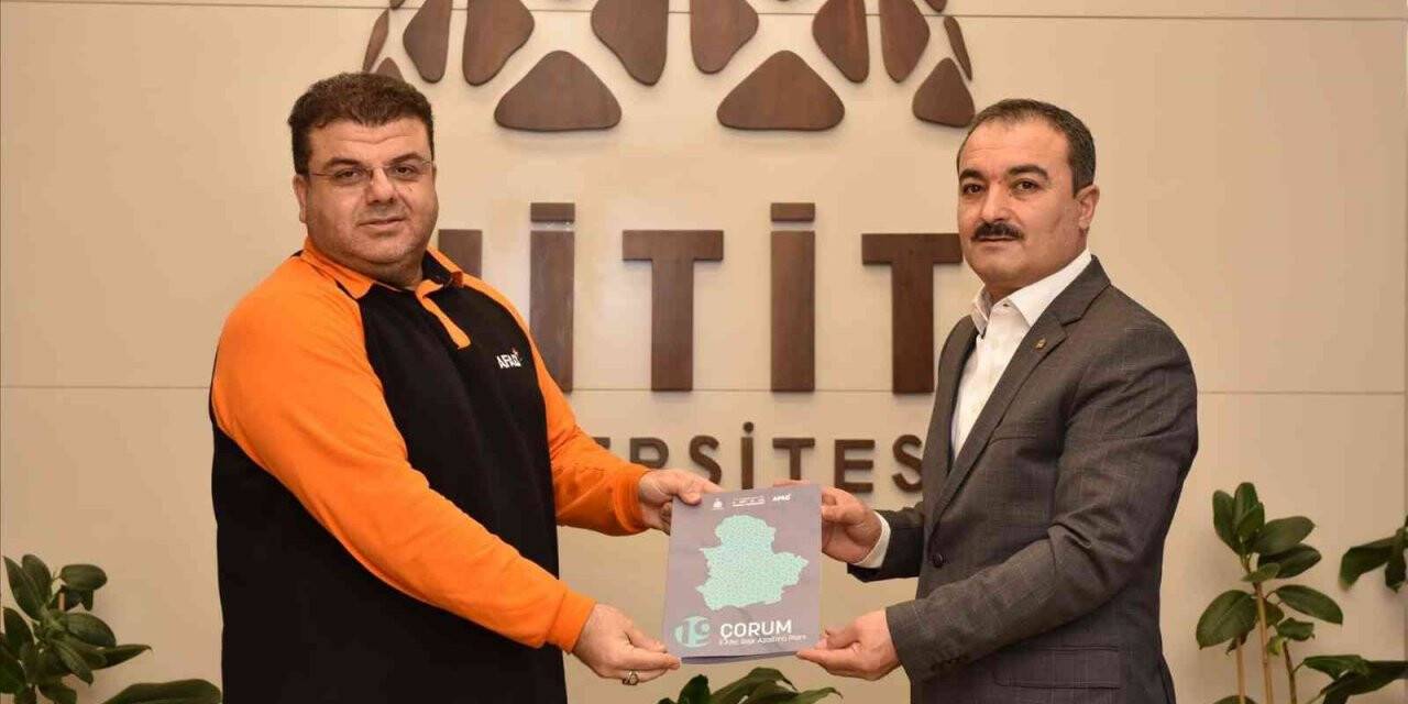 Çorum’un “Afet Risk Azaltma Planı” hazırlandı