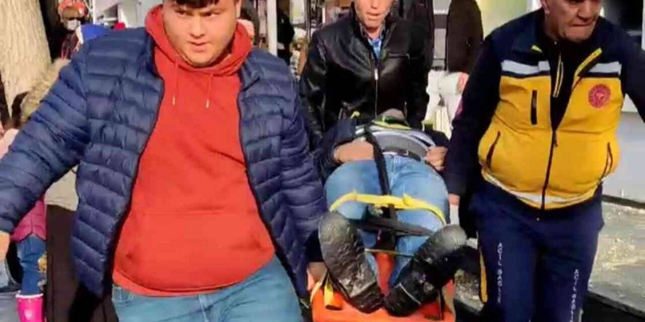 ATM’de para çekerken hayatının şokunu yaşadı