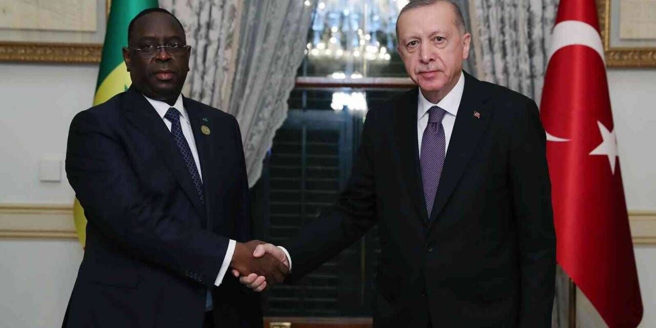 Cumhurbaşkanı Erdoğan, Senegal Cumhurbaşkanı Macky Sall ile bir araya geldi