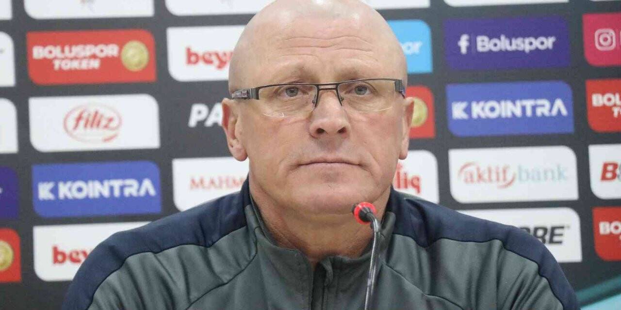 Boluspor - Ankaragücü maçının ardından