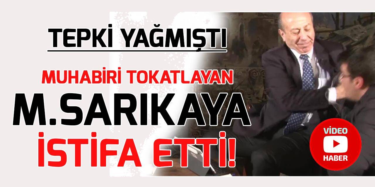 Habertürk Ankara Temsilcisi Muharrem Sarıkaya, istifa etti