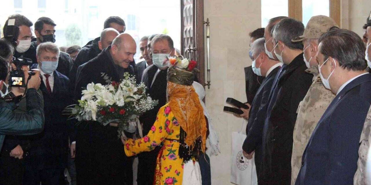 İçişleri Bakanı Süleyman Soylu Kilis’te