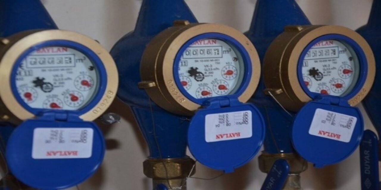 Su sayacı donmasına karşı uyarı