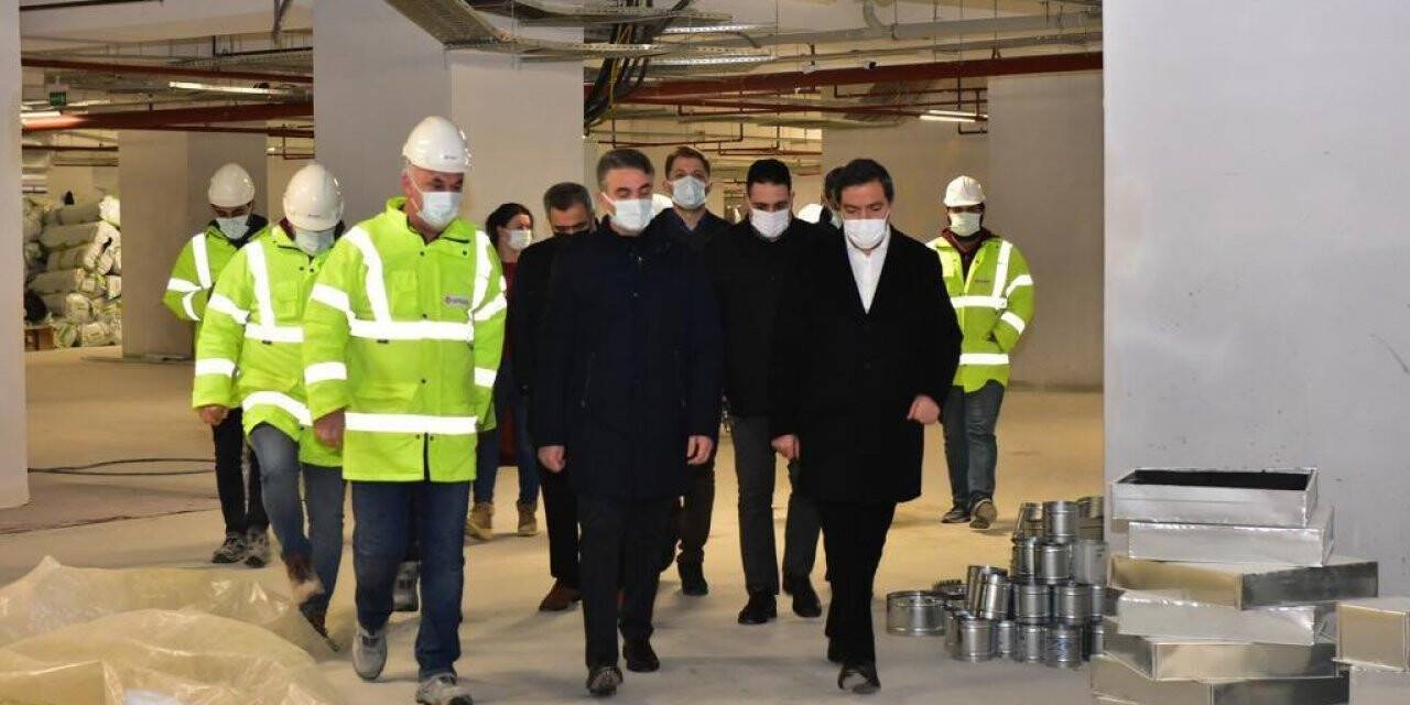 Battalgazi Devlet Hastanesi inşaatının yüzde 98’i tamamlandı