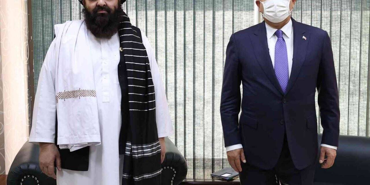 Bakan Çavuşoğlu, Afganistan Dışişleri Bakan Vekili Muttaki ile görüştü