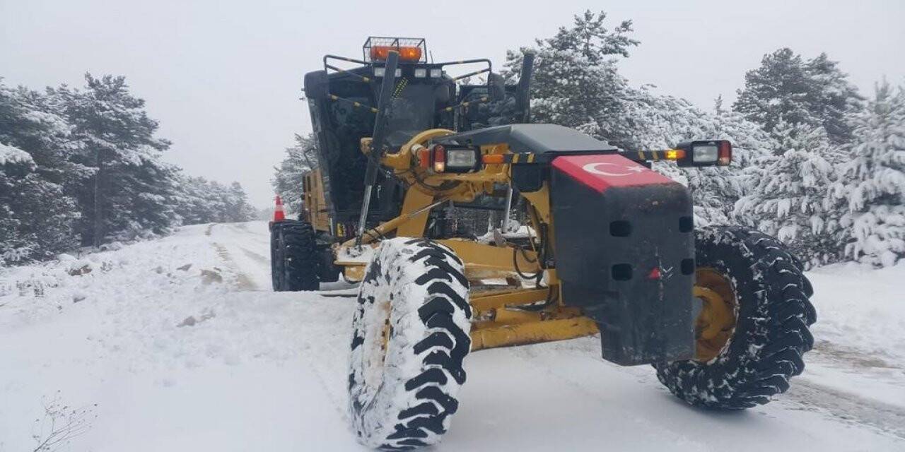 Dinar’da kapanan köy yolları ulaşıma açılıyor
