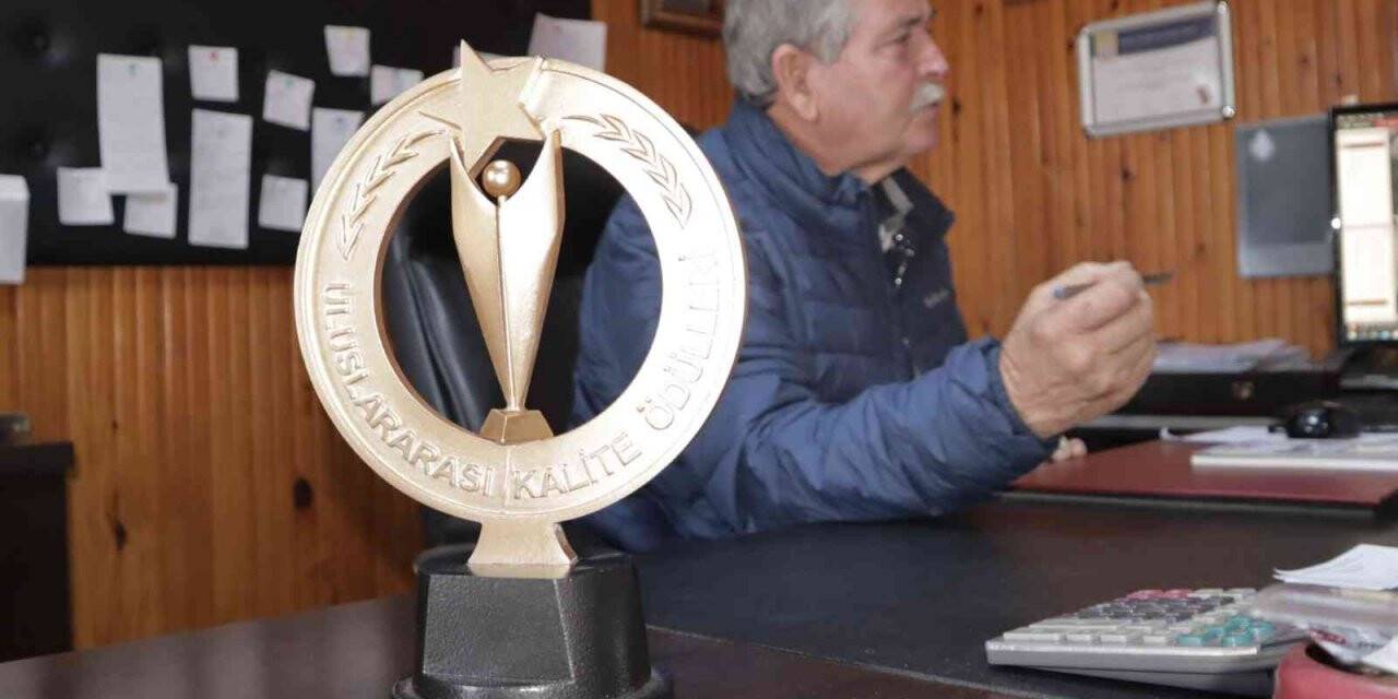 Uluslararası Altın Kalite Ödülü Dalyan’a geldi