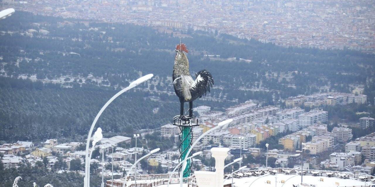 Seyir Tepesi beyaz örtüyle bir başka güzel