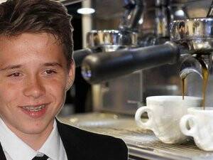 Beckham’ın oğlu kafede garsonluk yapıyor