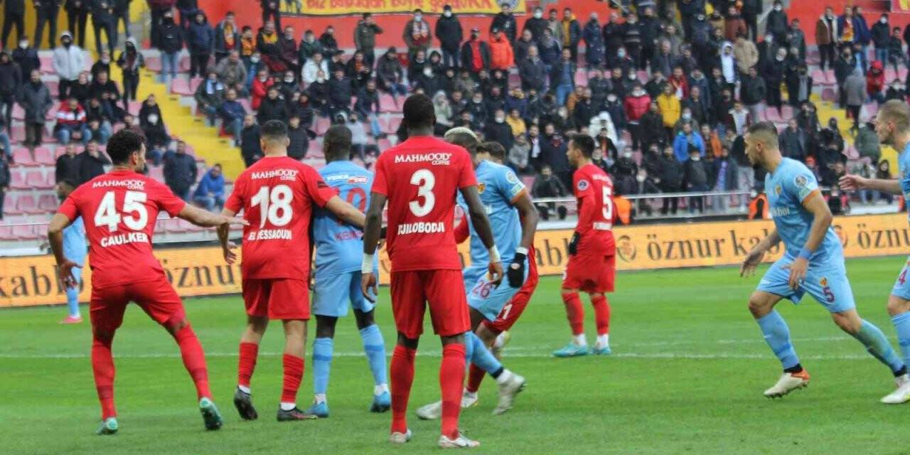 Spor Toto Süper Lig: Kayserispor: 0 - Gaziantep FK: 0 (İlk yarı)