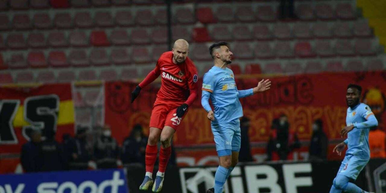 Süper Lig: Kayserispor: 0 - Gaziantep FK: 0 (Maç sonucu)