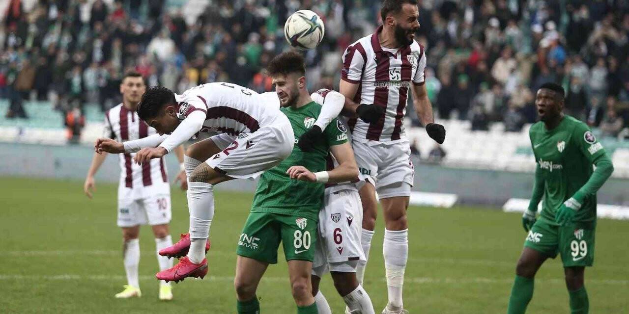 Spor Toto 1. Lig: Bursaspor: 0 - Bandırmaspor: 1
